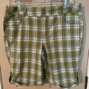 Z. Cavaricci plaid Bermuda shorts